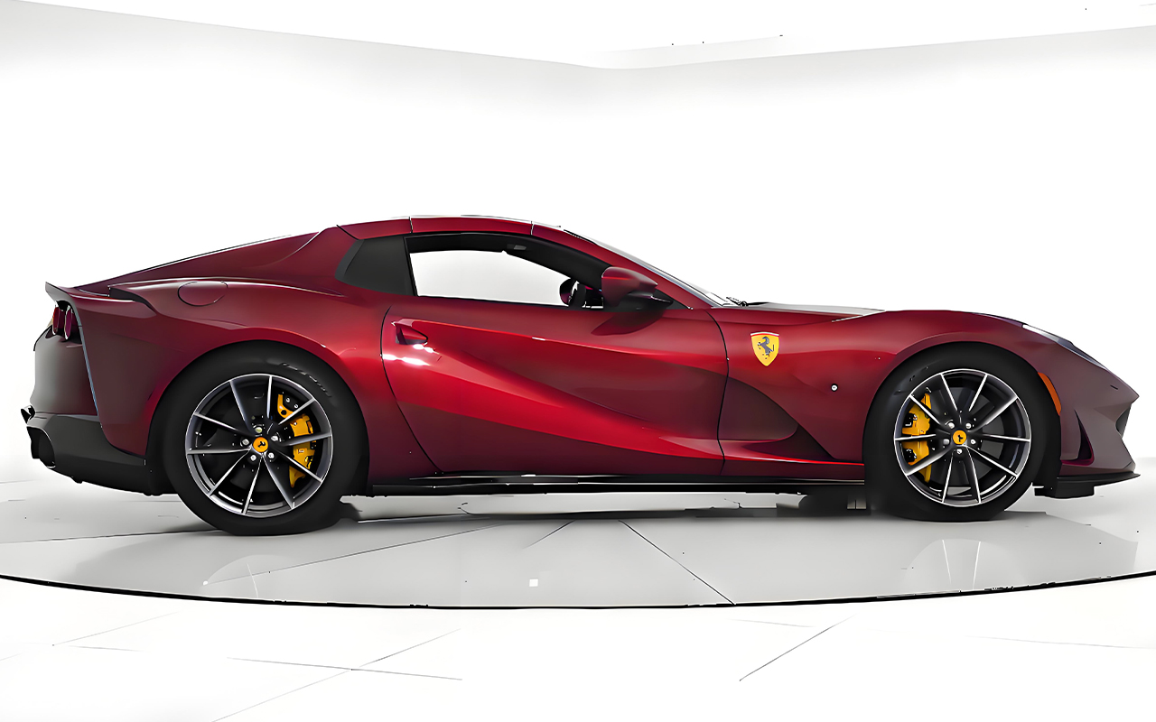 Cherry Red Car Wrap Film فيلم تغليف السيارة باللون الأحمر الكرزي