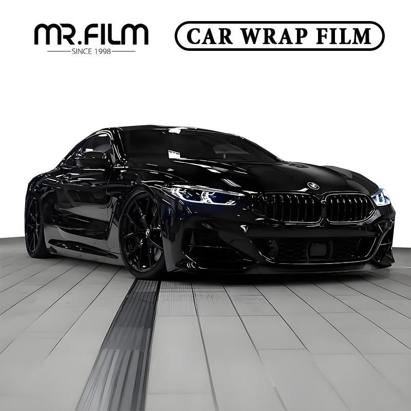 فيلم حماية لتغليف السيارة باللون الأسود من ساموراي لتغيير اللون تلقائيًا