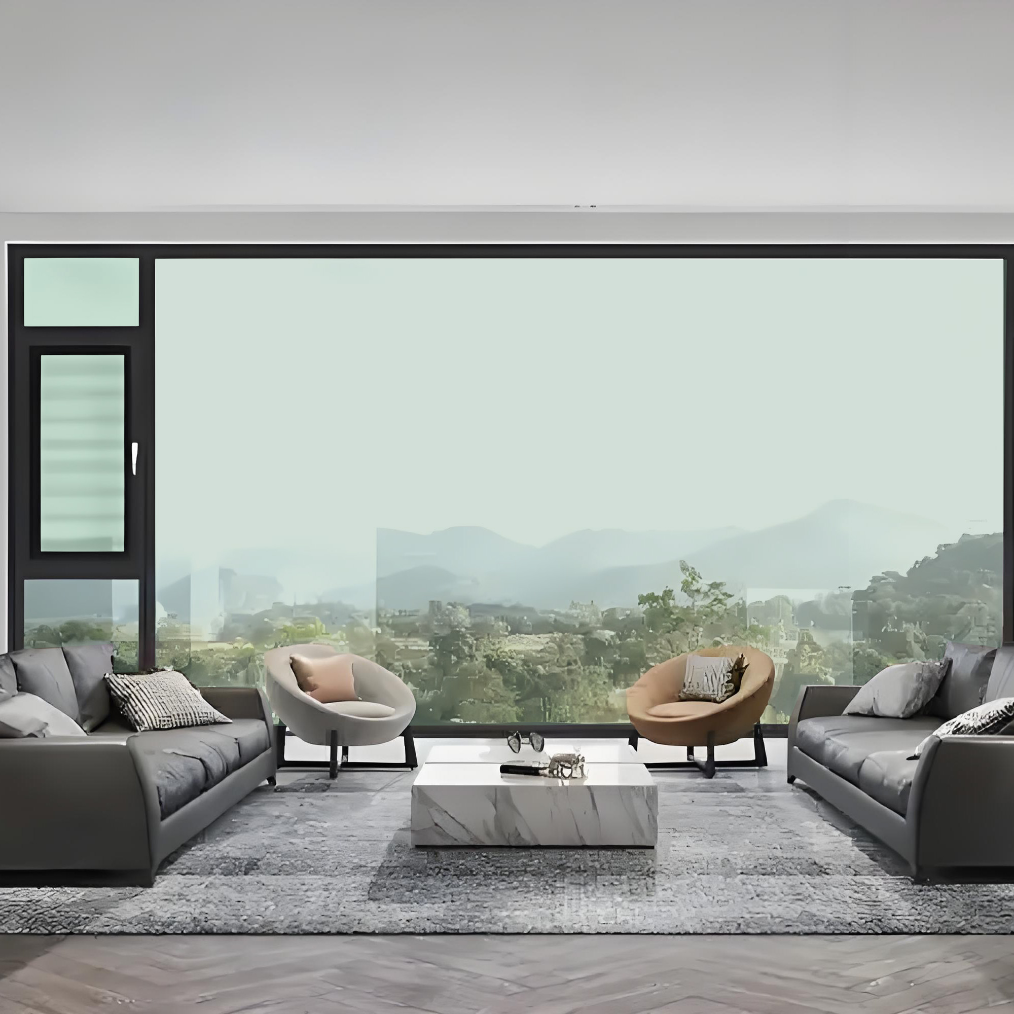 فيلم تظليل نوافذ البناء 