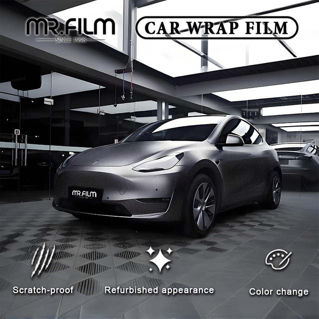 فيلم تغليف الجسم الملون ذاتي اللصق