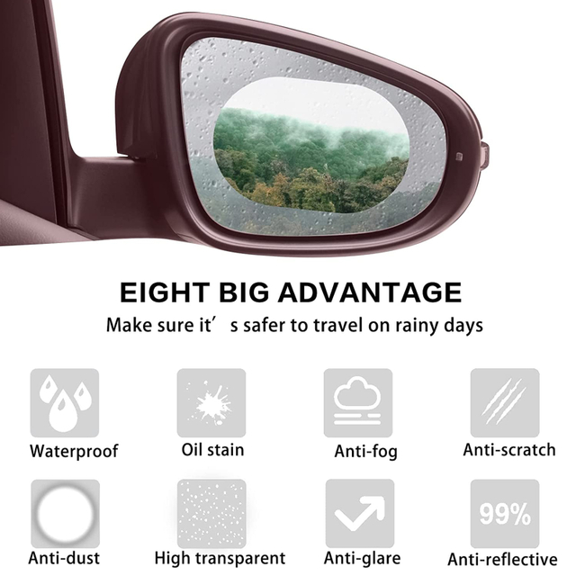 فيلم أمان لباب الدش مضاد للضباب 