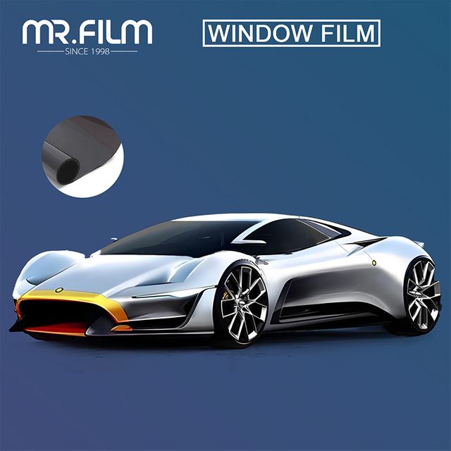 فيلم النافذة للون الواقي من الحرارة غير المرغوب فيها للسيارة