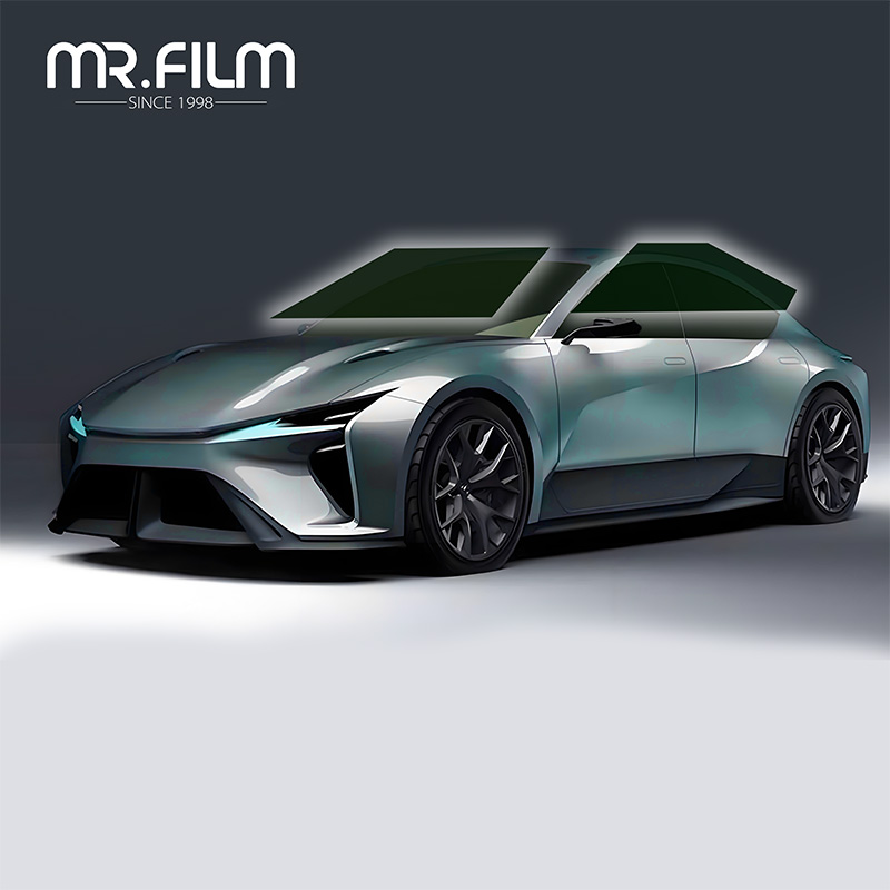 فيلم عزل النوافذ مقاوم للأشعة تحت الحمراء لتظليل السيارة