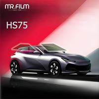 فيلم حماية تلقائي للتحكم في درجة حرارة النافذة