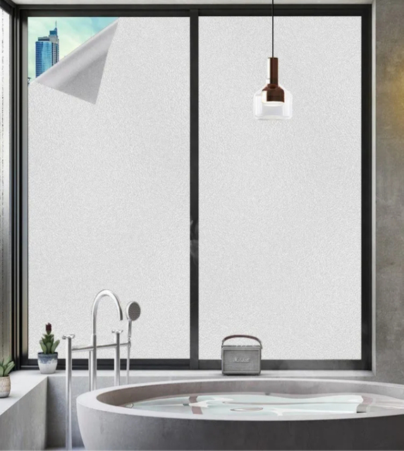 فيلم ديكور زجاجي ملون لنافذة الخصوصية