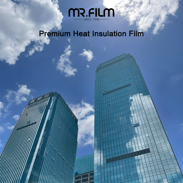 بناء فيلم الزجاج العازل للطاقة الشمسية تينت