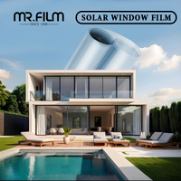 فيلم نافذة الخصوصية السكنية بمرآة ذات اتجاه واحد