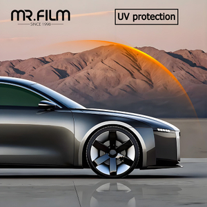 طبقة عازلة للحرارة من السيراميك VLT بنسبة 74% لنافذة السيارة