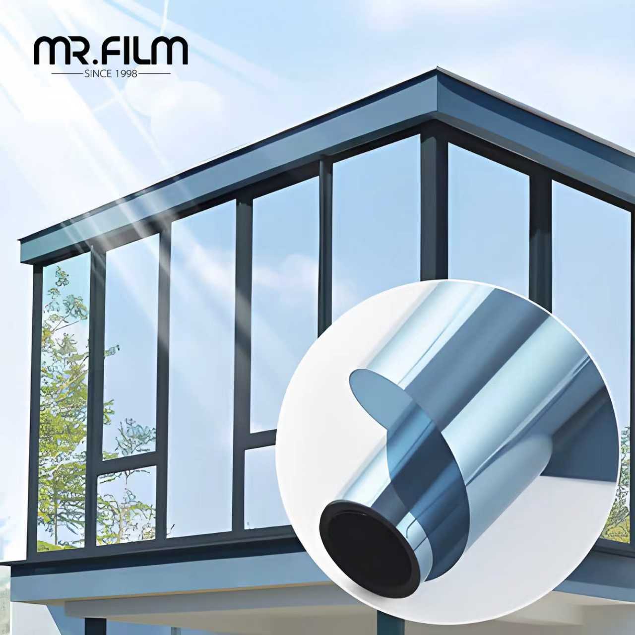 لون النافذة الشمسية