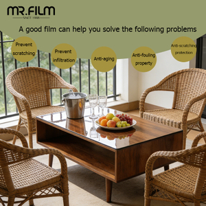 طبقة حماية شفافة مضادة للخدش للأرضيات الخشبية