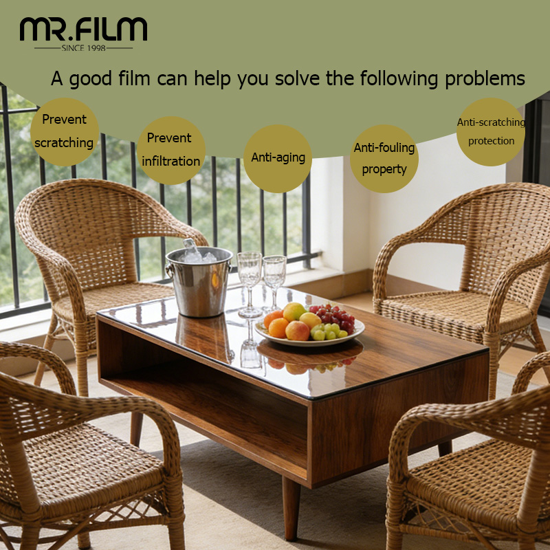 طبقة حماية شفافة مضادة للخدش للأرضيات الخشبية