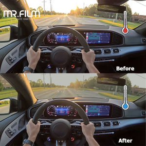 طبقة عازلة للحرارة من السيراميك لتظليل نوافذ السيارات