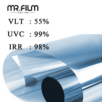 فيلم للمباني الحماية من أشعة الشمس نافذة تينت الشمسية