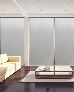 فيلم تظليل النوافذ بطباعة الأزهار، تصميم عصري، لون زخرفي