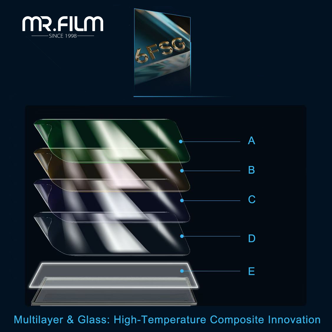 الزجاج العازل