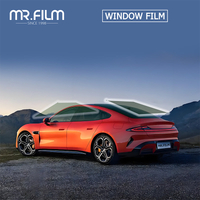 فيلم أمان ملون لنافذة السيارة مضاد للخدش