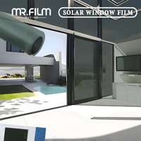 فيلم Windwow ذاتي اللصق بمرآة في اتجاه واحد