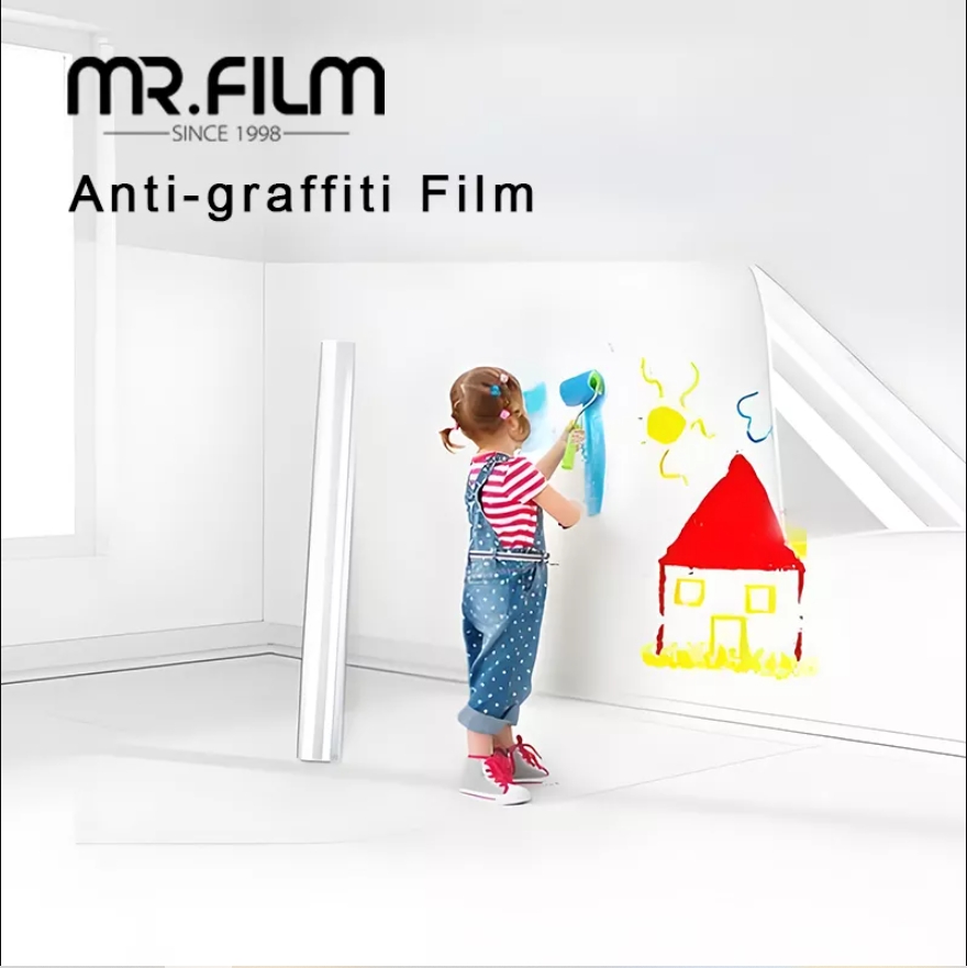 ما هو الفرق بين فيلم الأمن وفيلم مكافحة الكتابة على الجدران؟