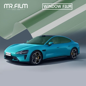 ذاتية اللصق لنافذة السيارة فيلم للطاقة الشمسية لون زجاج السيارات