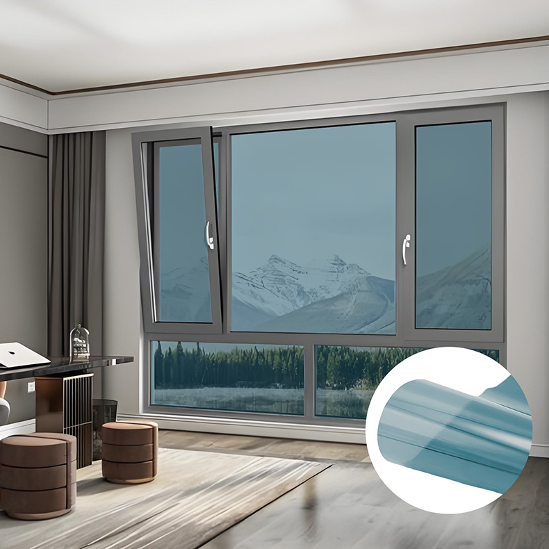 فيلم تظليل نوافذ البناء