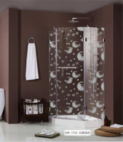 فيلم لاصق زجاجي مزخرف لنافذة الخصوصية للحمام والمكتب والمنزل