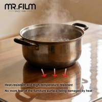 فيلم حماية شفاف بتصميم حديث للمطبخ