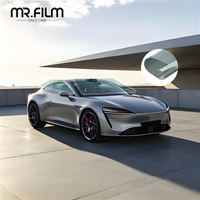 طبقة حماية من الأشعة فوق البنفسجية لنافذة السيارة، لون زجاج السيارة