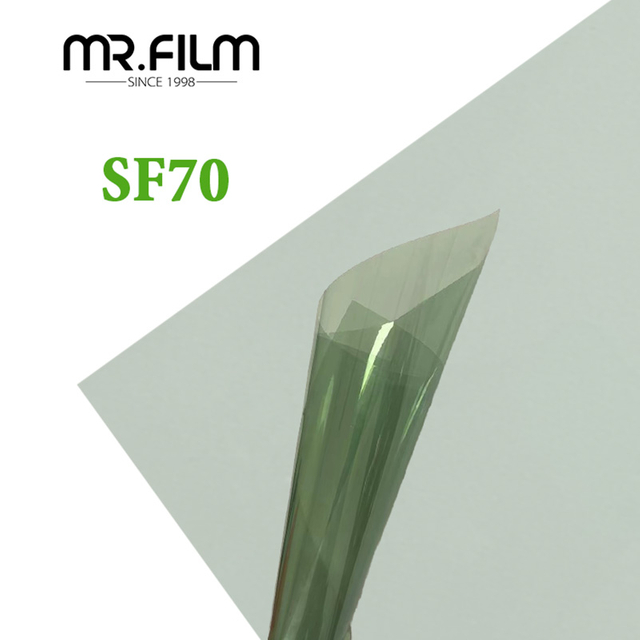 رفض فيلم العزل الحراري العالي تظليل نافذة السيارة الشمسية