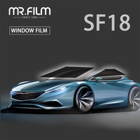 زجاج نافذة الخصوصية فيلم السيراميك لون السيارة
