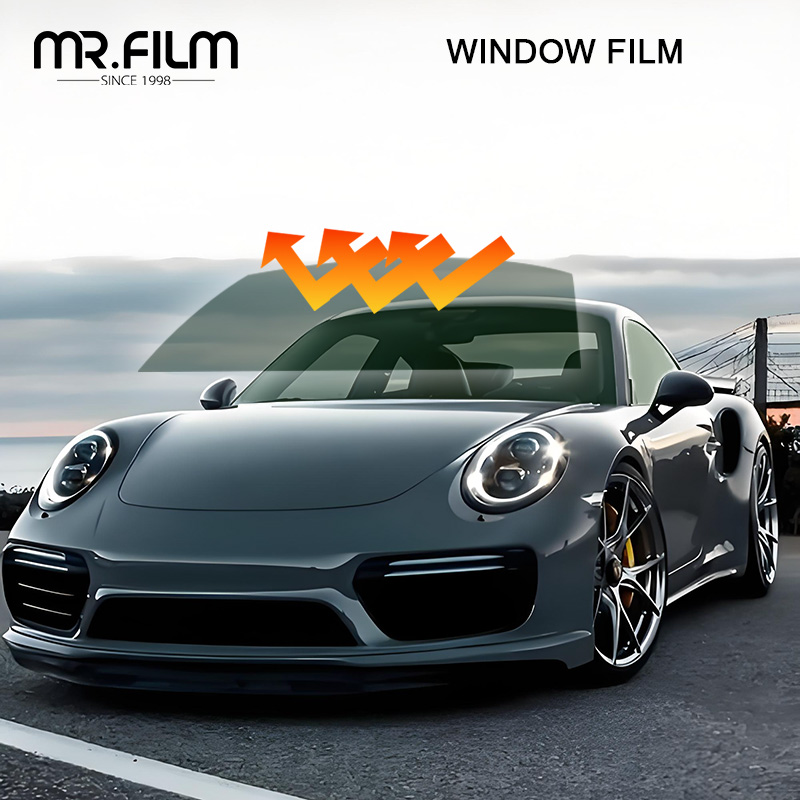 أفلام تظليل النوافذ الزجاجية المقاومة للأشعة تحت الحمراء