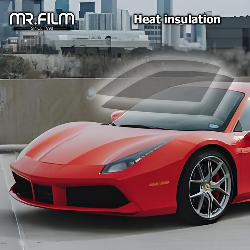 فيلم سيراميك يحجب لون النافذة الشمسية