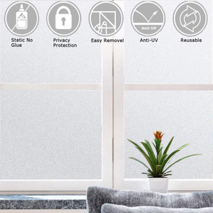 فيلم ديكور زجاجي للاستحمام متجمد للخصوصية