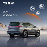 نافذة السيارة الشمسية فيلم حماية الخصوصية للأشعة فوق البنفسجية