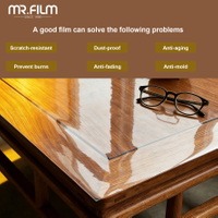 فيلم حماية الأثاث الشفاف