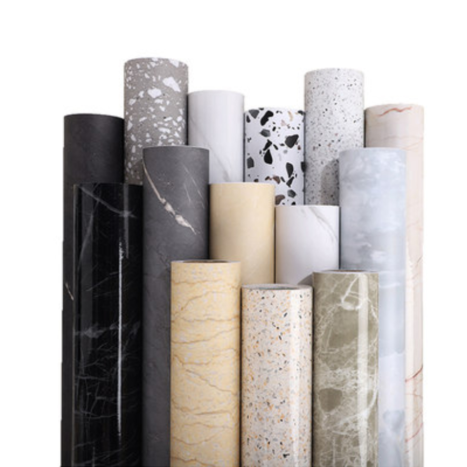 فيلم حماية كونترتوب الرخام المزخرف بالزجاج 