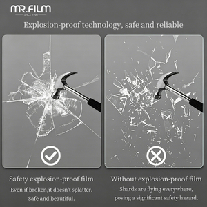 Explosion Proof Bulletproof Transparent Safety Film