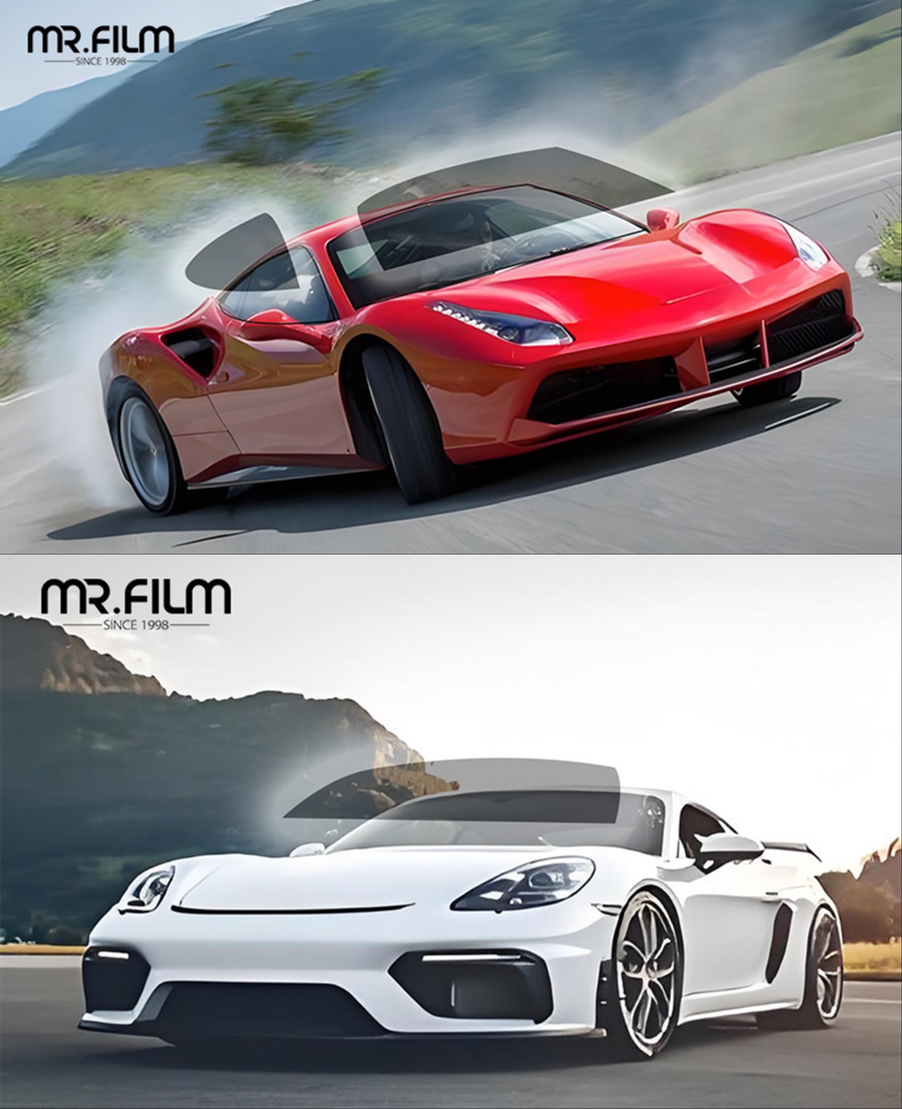 Car window film