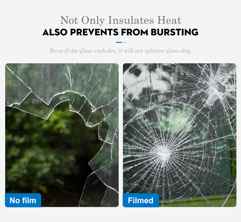 فيلم أمان خاص مقاوم للانفجار للبناء