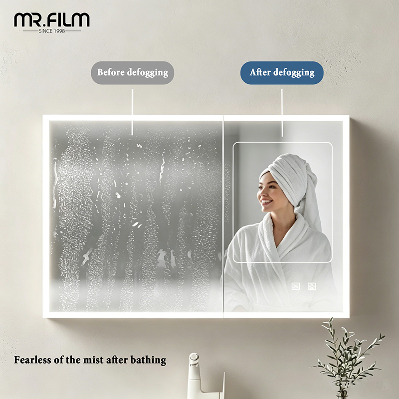 High Gloss Casting Surface Adhesive Anti Fog Film