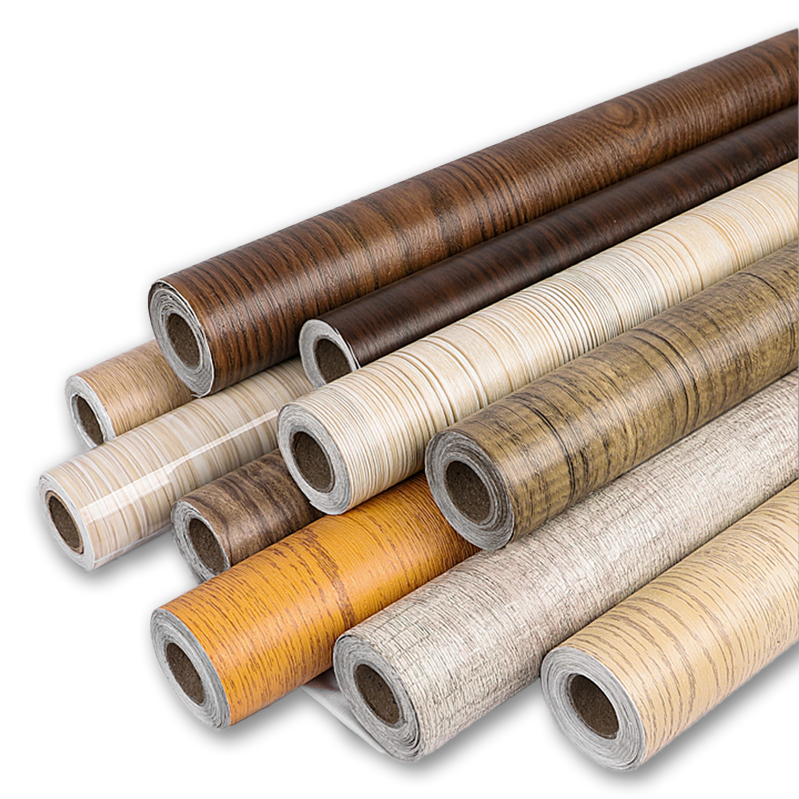 فيلم ديكور فينيل PVC من الخشب الحبيبي 